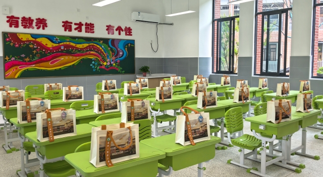 崇川區(qū)兩所小學新校區(qū)正式啟用 首批新生迎來高品質校園生活